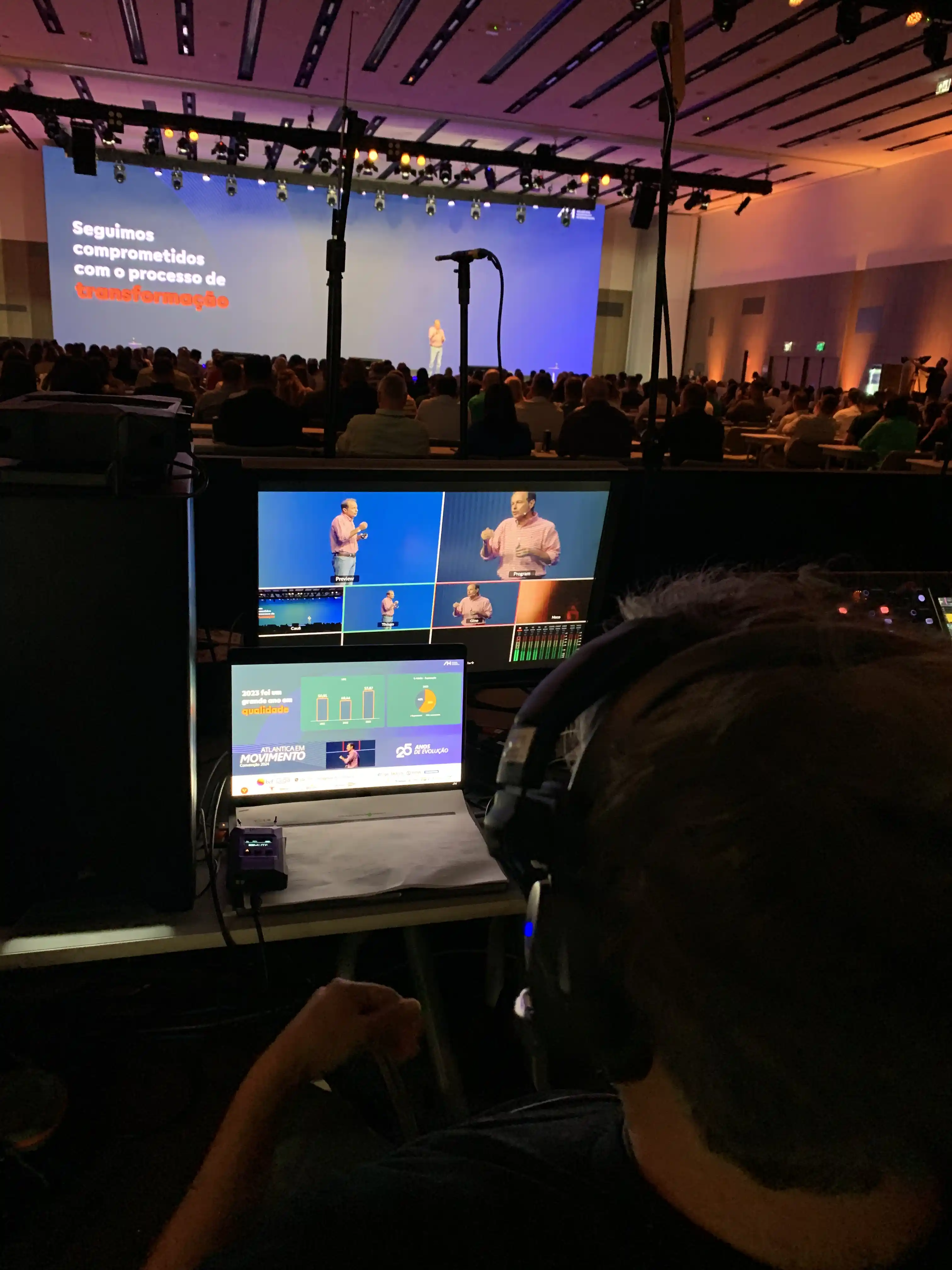 empresa de transmissão ao vivo