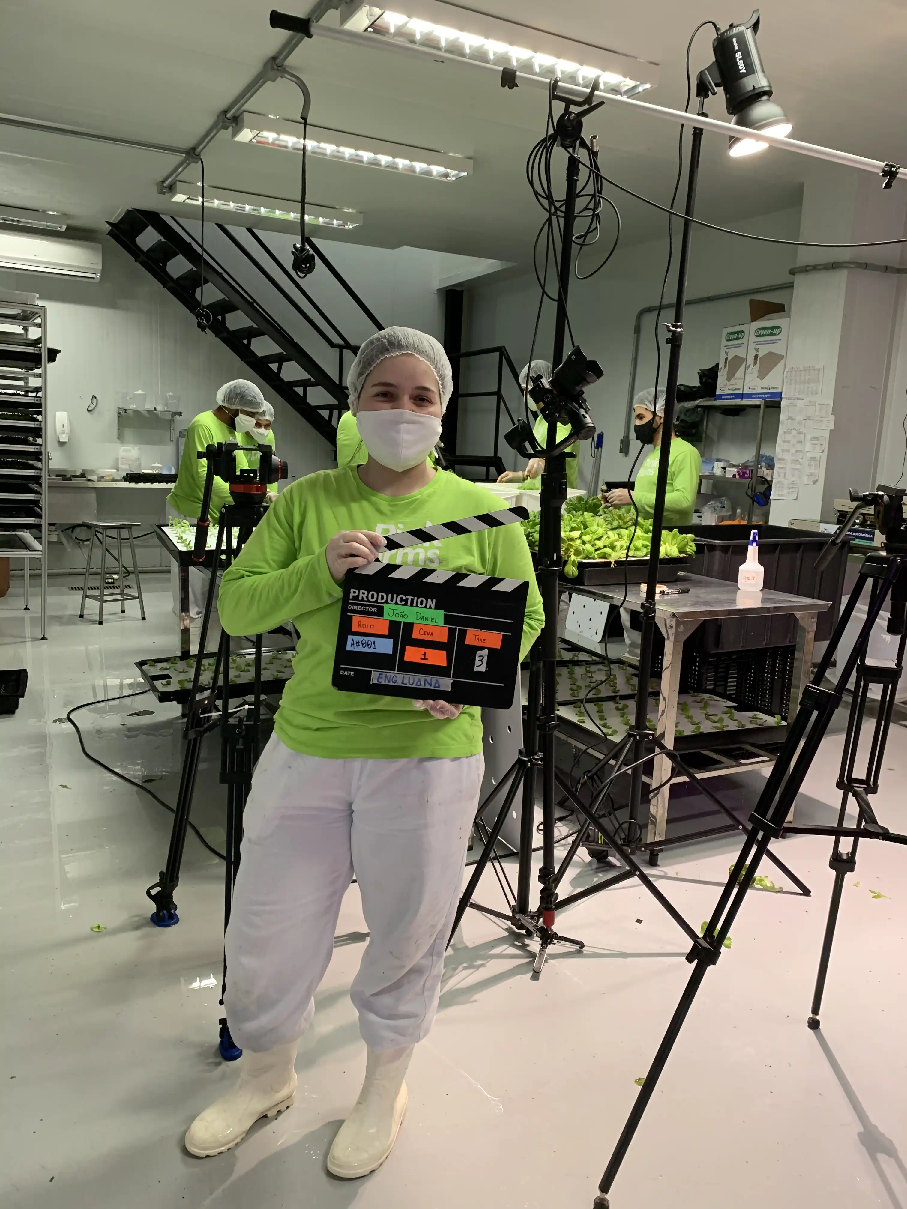 Produção de vídeos comerciais